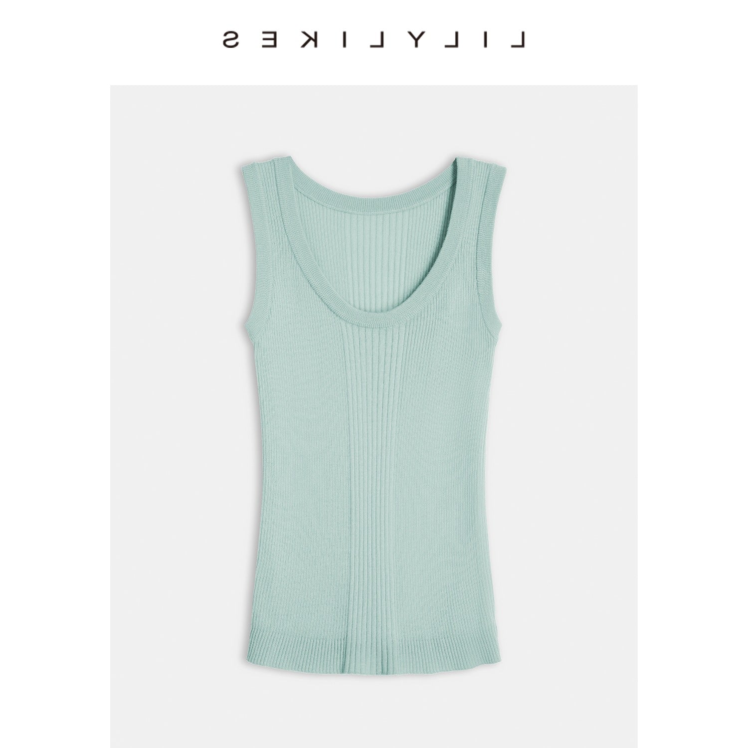 Ribbed Knit Vest - Multi-color Basic Layering Vest for Casual Wear, Travel, and Photography, Silk and Wool Blend