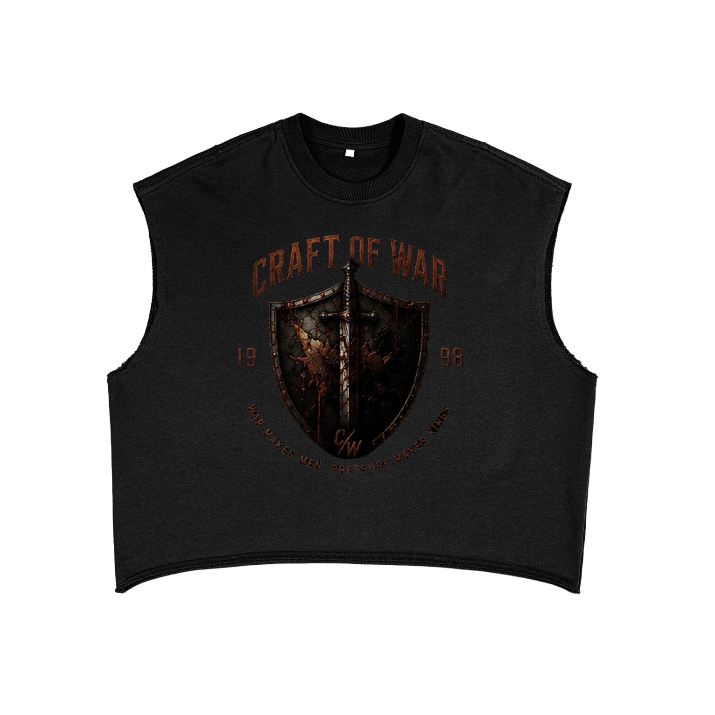French Terry Boxy Tank Top