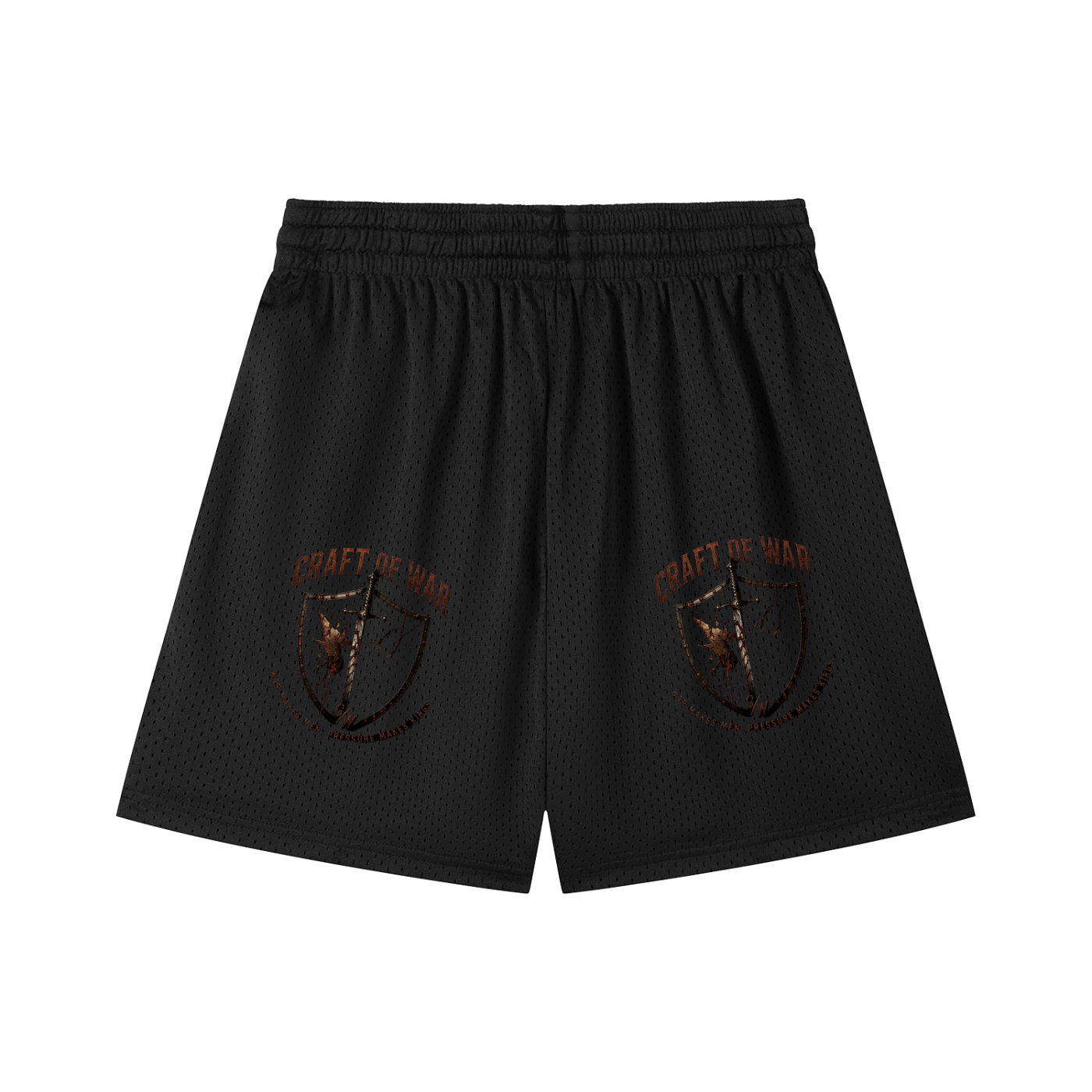 Mesh Drawstring Shorts