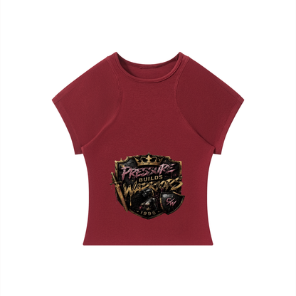 Women’s Slim Fit Paneling T-Shirt