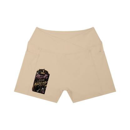 Women’s High Rise Pocket Yoga Shorts
