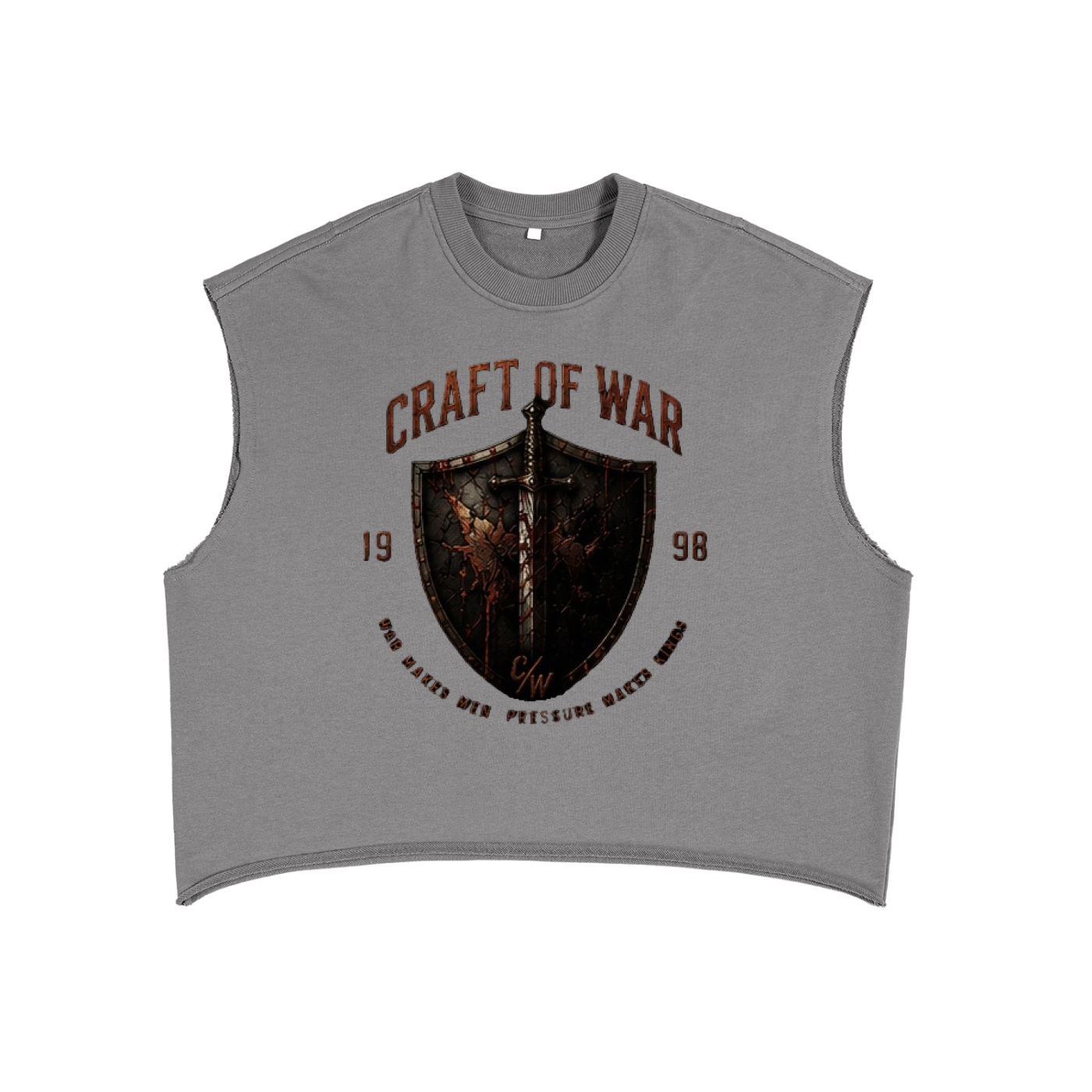 French Terry Boxy Tank Top