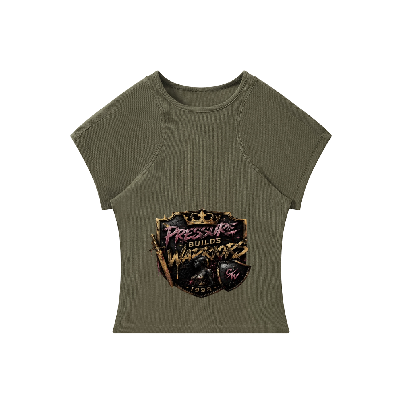 Women’s Slim Fit Paneling T-Shirt