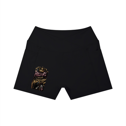 Women’s High Rise Pocket Yoga Shorts