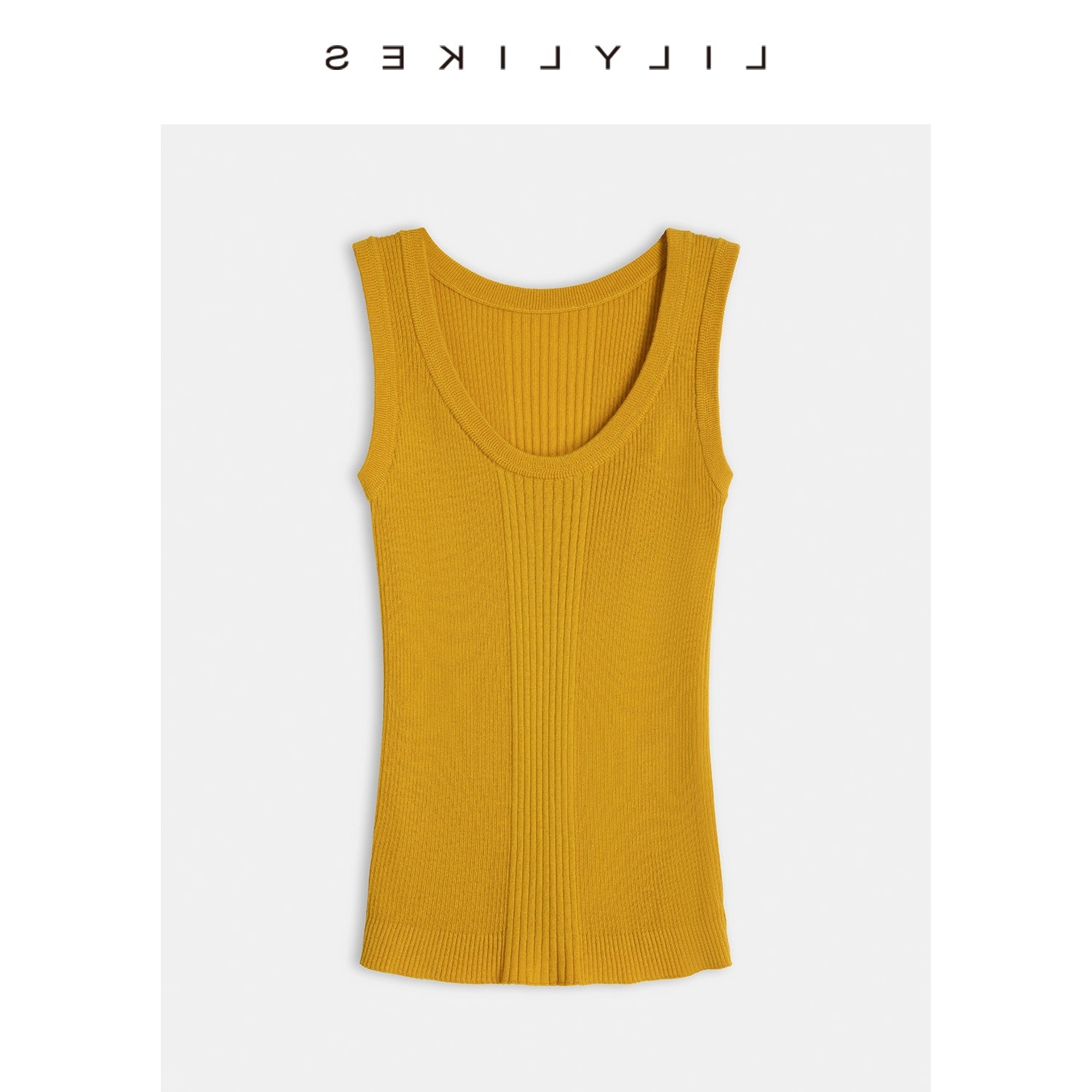 Ribbed Knit Vest - Multi-color Basic Layering Vest for Casual Wear, Travel, and Photography, Silk and Wool Blend