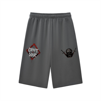 Relaxed Drawstring Three-quarter Sweatpants