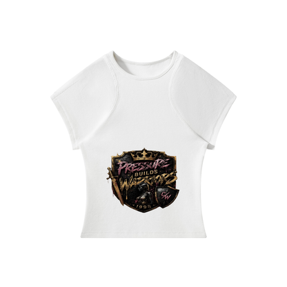 Women’s Slim Fit Paneling T-Shirt