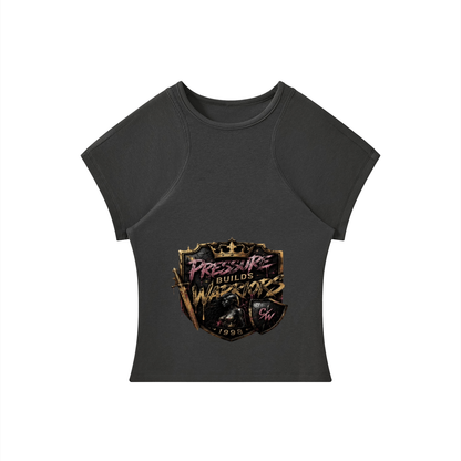 Women’s Slim Fit Paneling T-Shirt